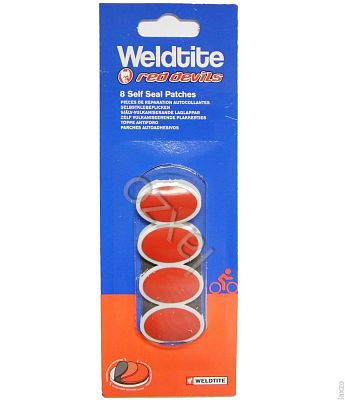 Превью  Велоаптечка WELDTITE Puncture repair (набор самоклеящихся заплаток)